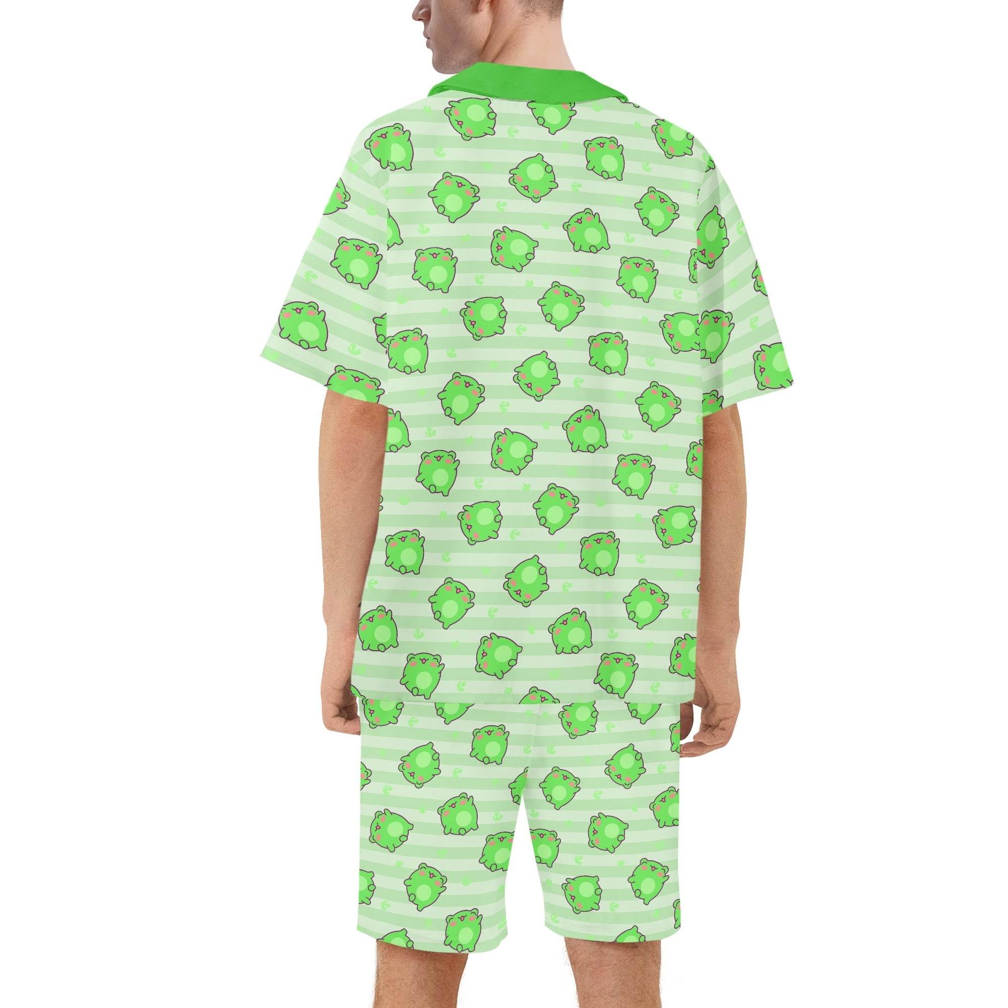 Leaping Froggie Unisex Shorts Set - Puppy's Aesthetics