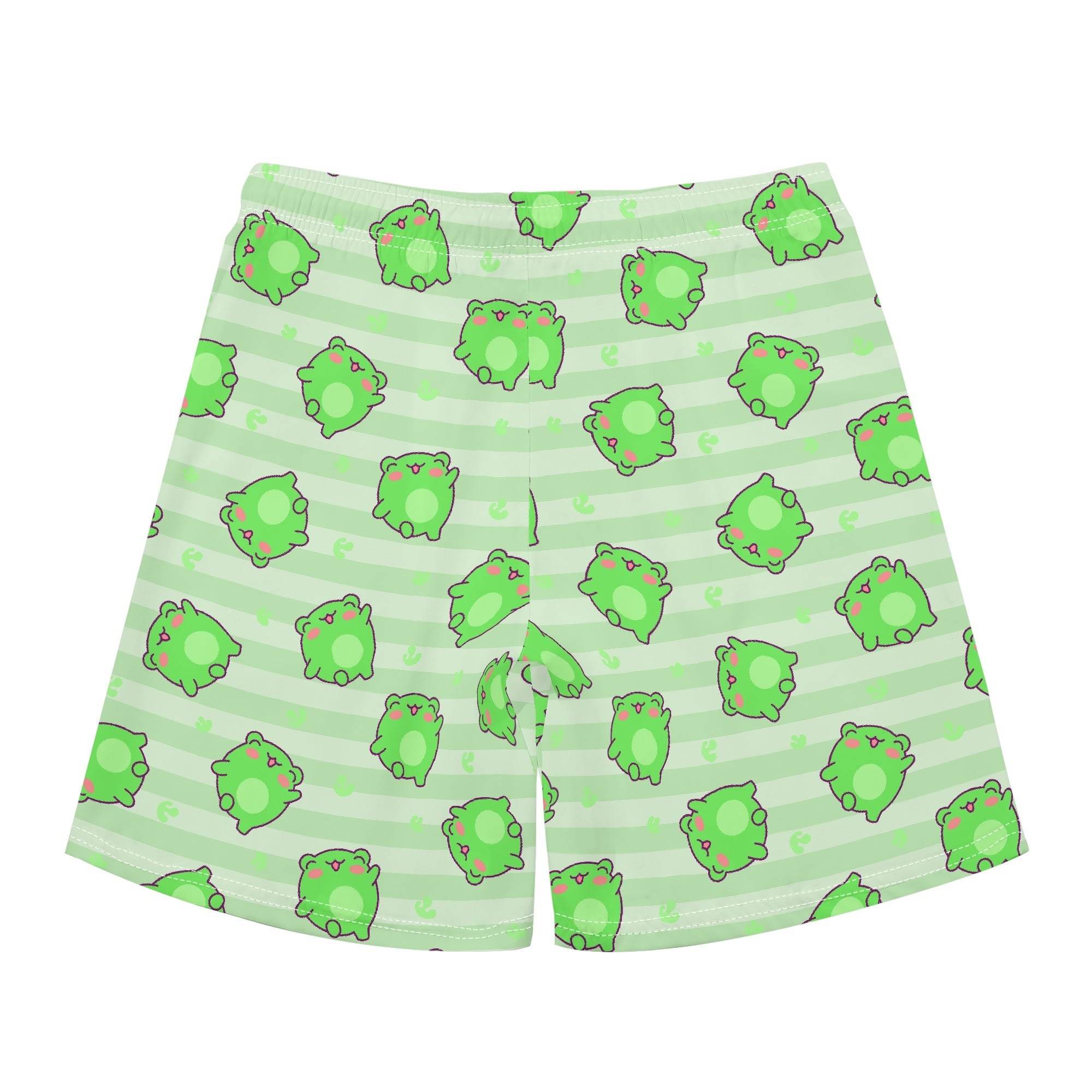 Leaping Froggie Unisex Shorts Set - Puppy's Aesthetics