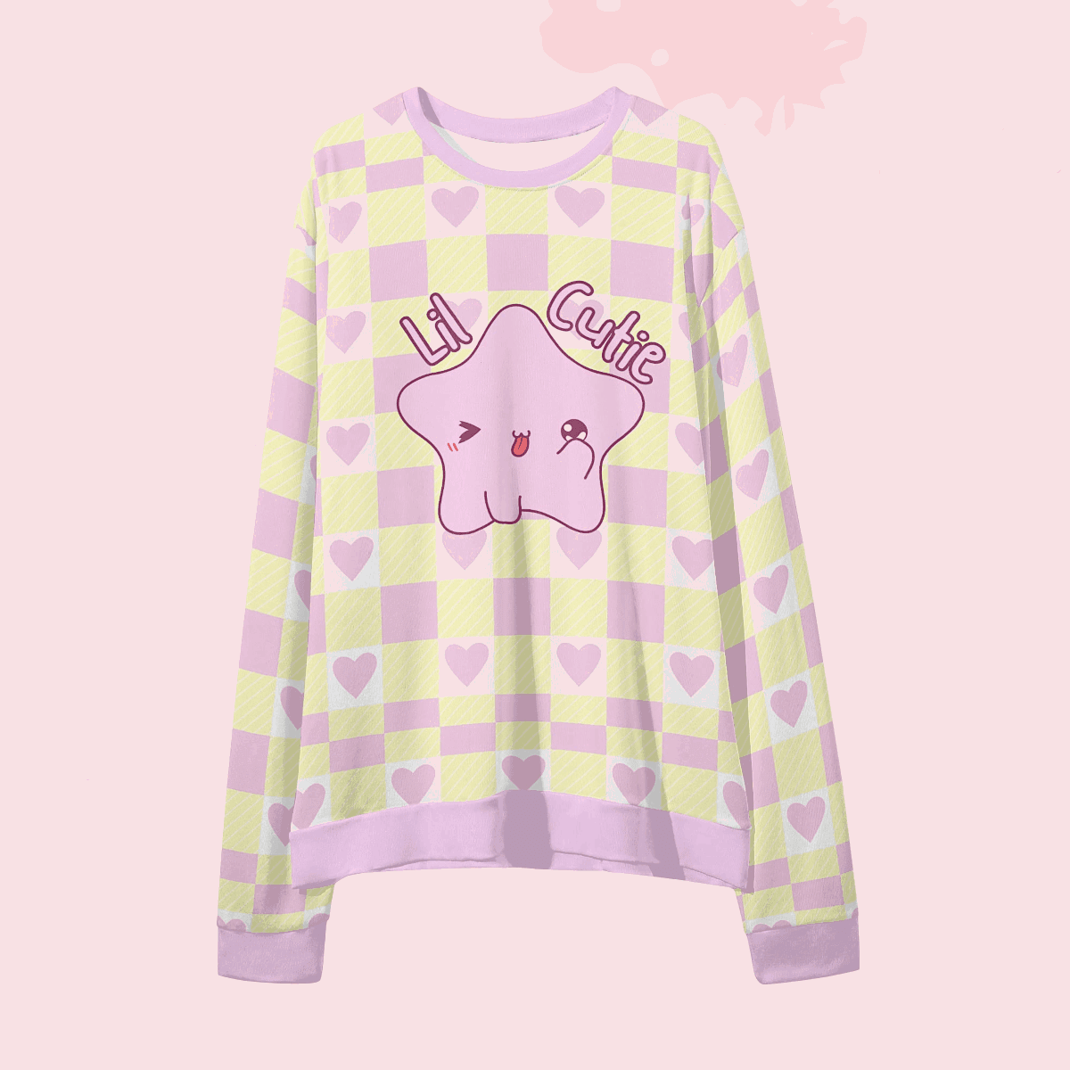Lil Cutie Unisex Loose Pullover Sweatshirt - Puppy's Aesthetics
