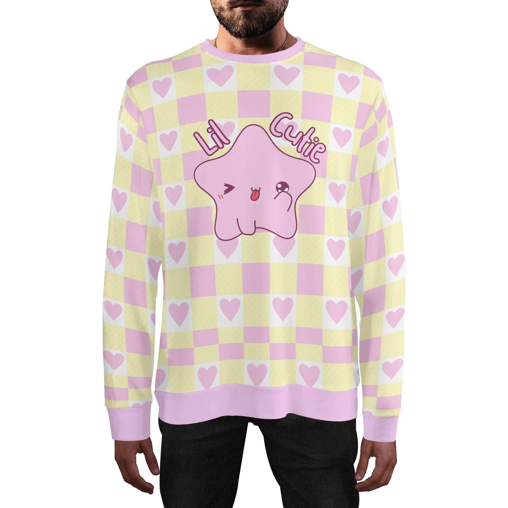 Lil Cutie Unisex Loose Pullover Sweatshirt - Puppy's Aesthetics