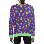 Lil’ Orbitz Casual Loose Unisex Pullover Sweatshirt - Puppy's Aesthetics