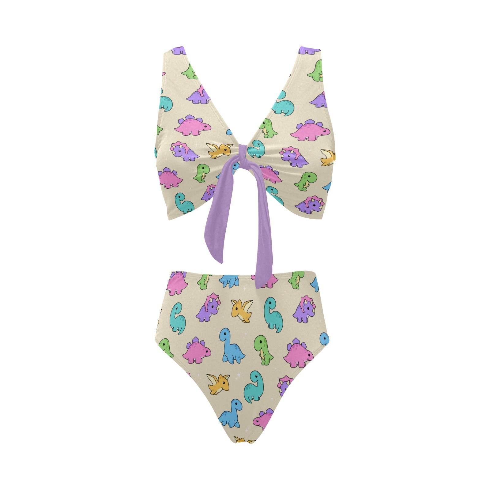 Lil' Roar Bowtie Kini - Puppy's Aesthetics