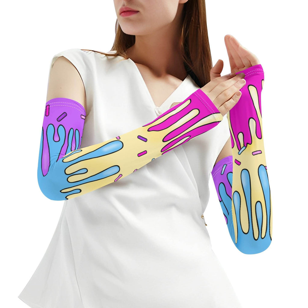 Melty Ice Cream Unisex Arm Covers - Puppy's Aesthetics