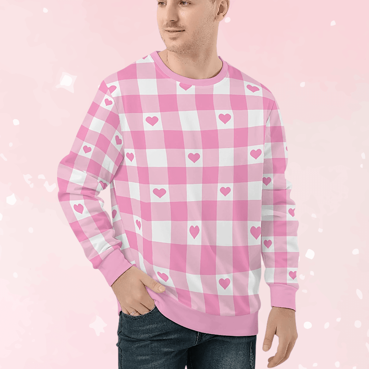 Sweetheart Snuggle Unisex Pullover Sweatshirt - Puppy's Aesthetics