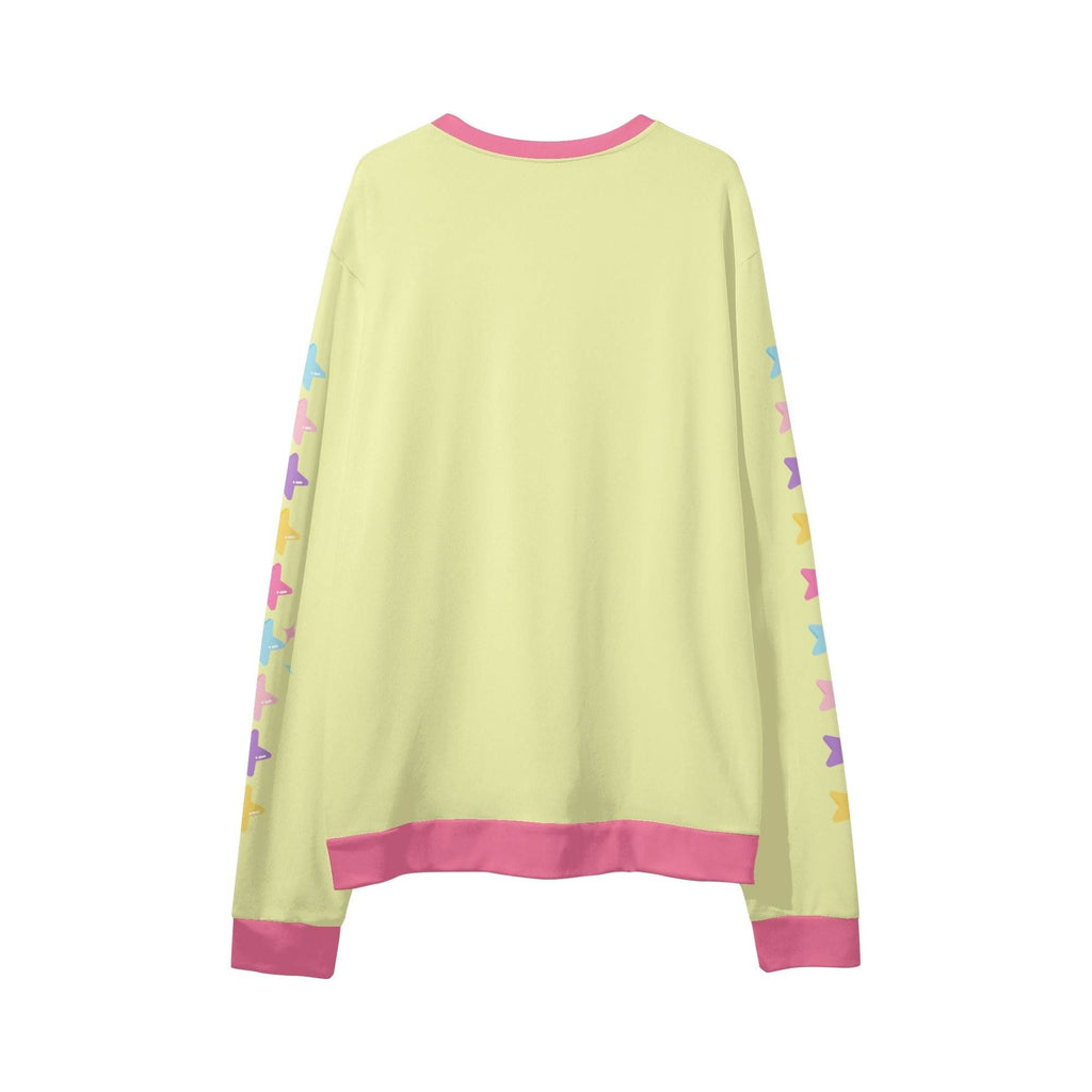 Tummy Yummies Unisex Casual Loose Pullover Sweatshirt - Puppy's Aesthetics