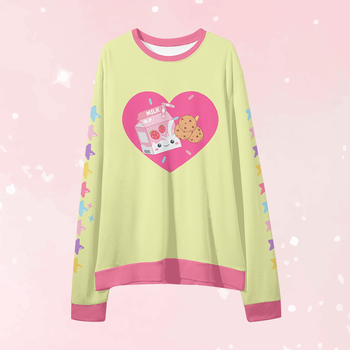 Tummy Yummies Unisex Casual Loose Pullover Sweatshirt - Puppy's Aesthetics