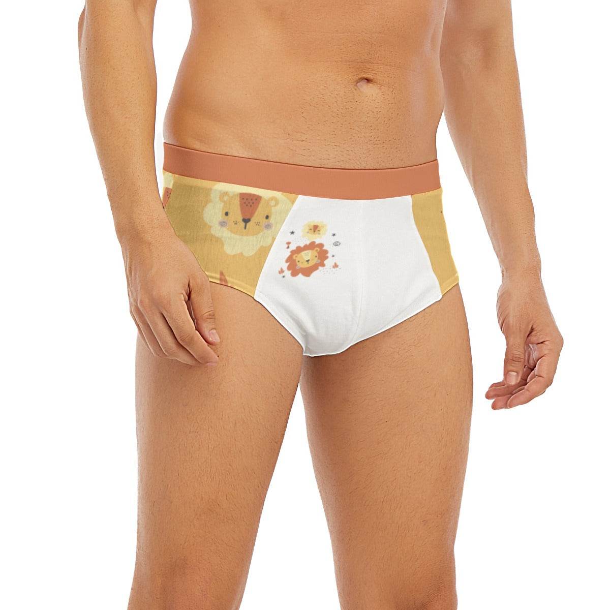 Adorable Lion Briefs - Puppy's Aesthetics