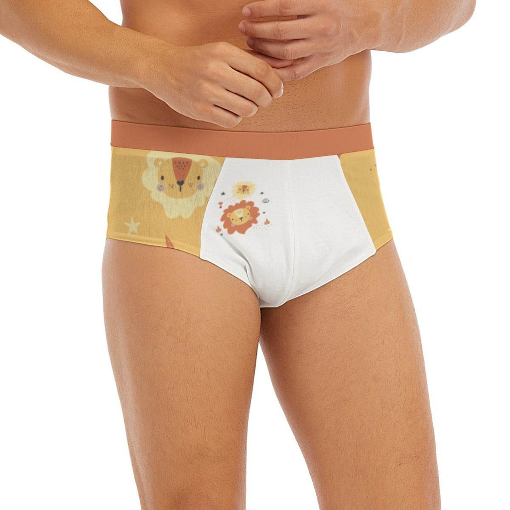 Adorable Lion Briefs - Puppy's Aesthetics