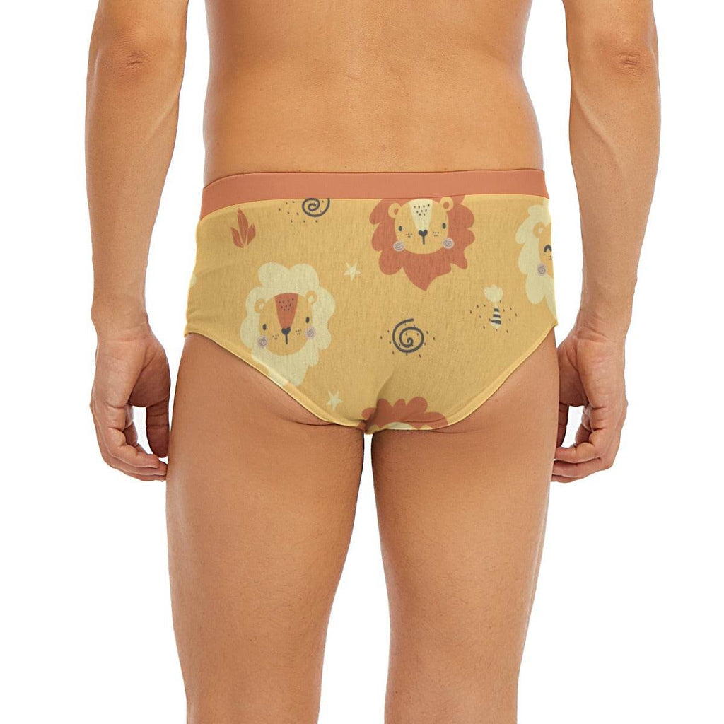Adorable Lion Briefs - Puppy's Aesthetics