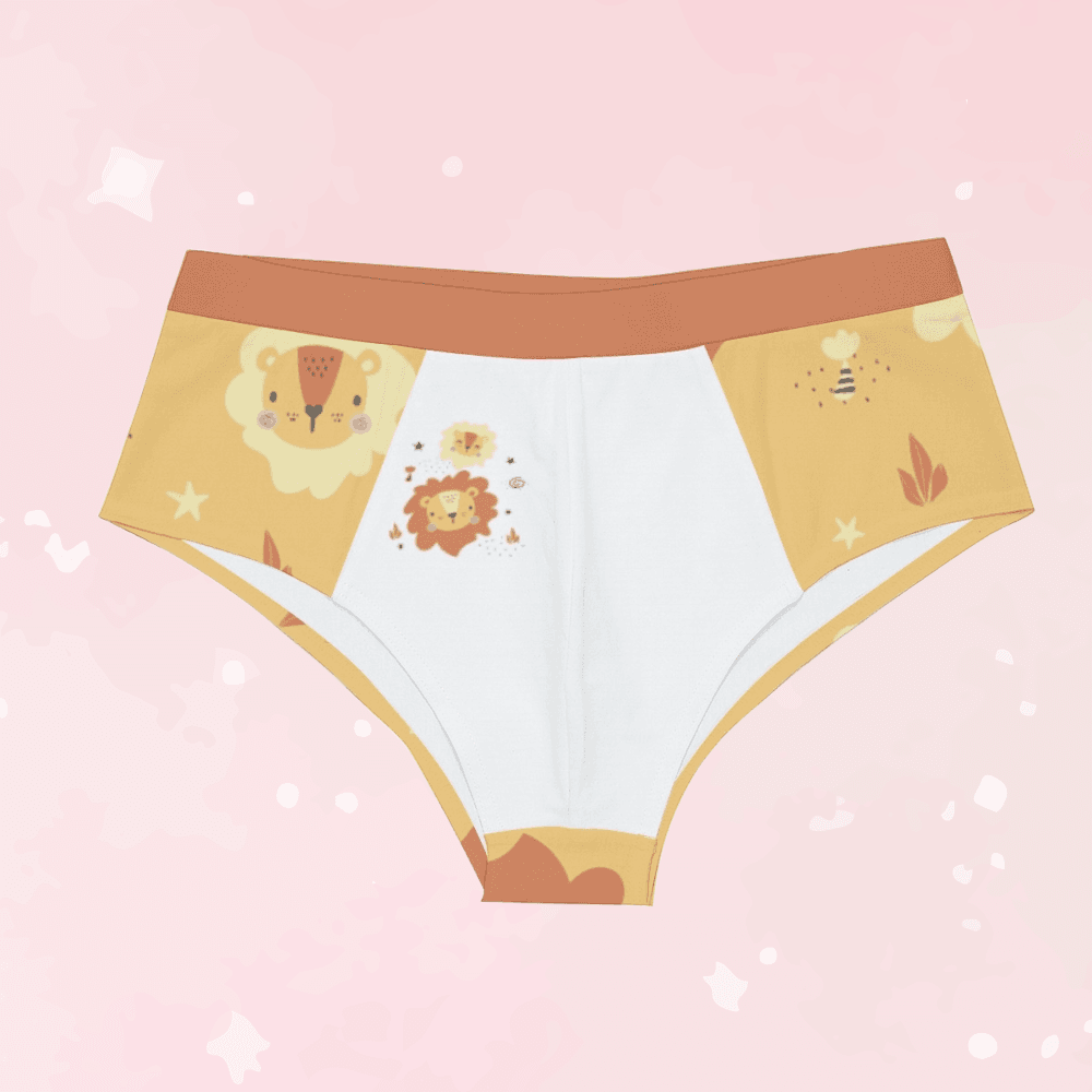 Adorable Lion Briefs - Puppy's Aesthetics
