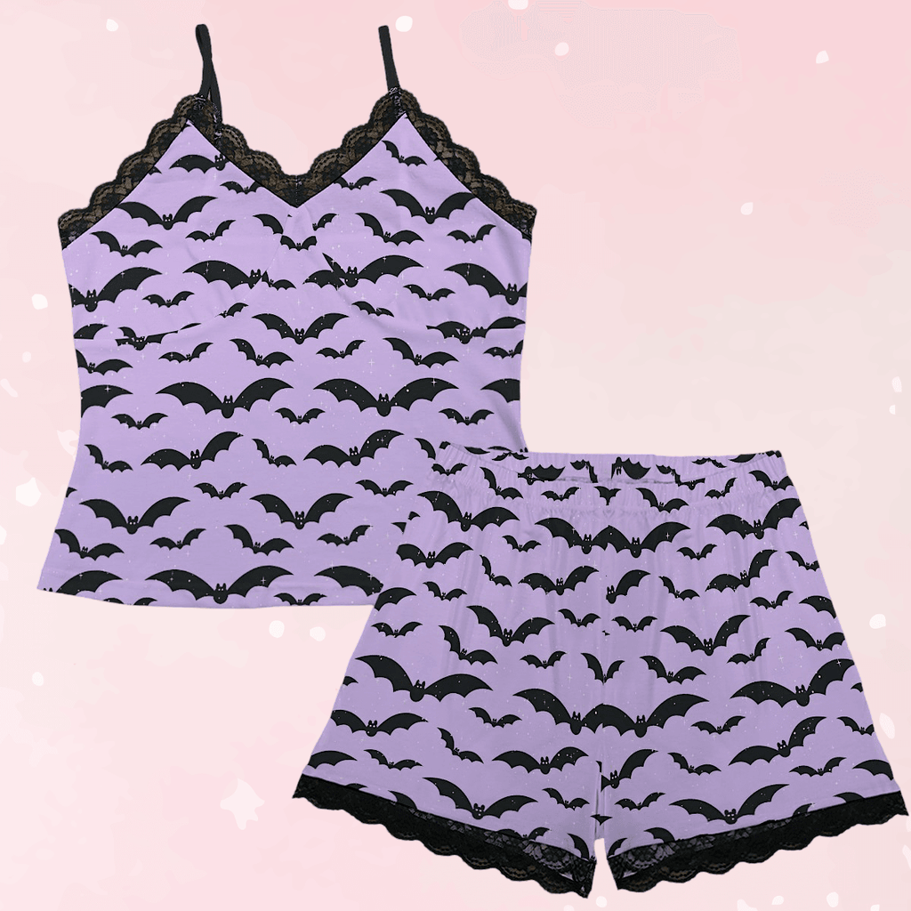 Batsy Dreams Cami Jammies - Puppy's Aesthetics