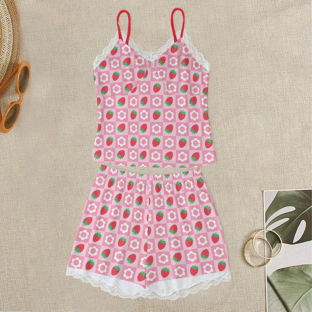 Berry Babe Cami Jammies - Puppy's Aesthetics