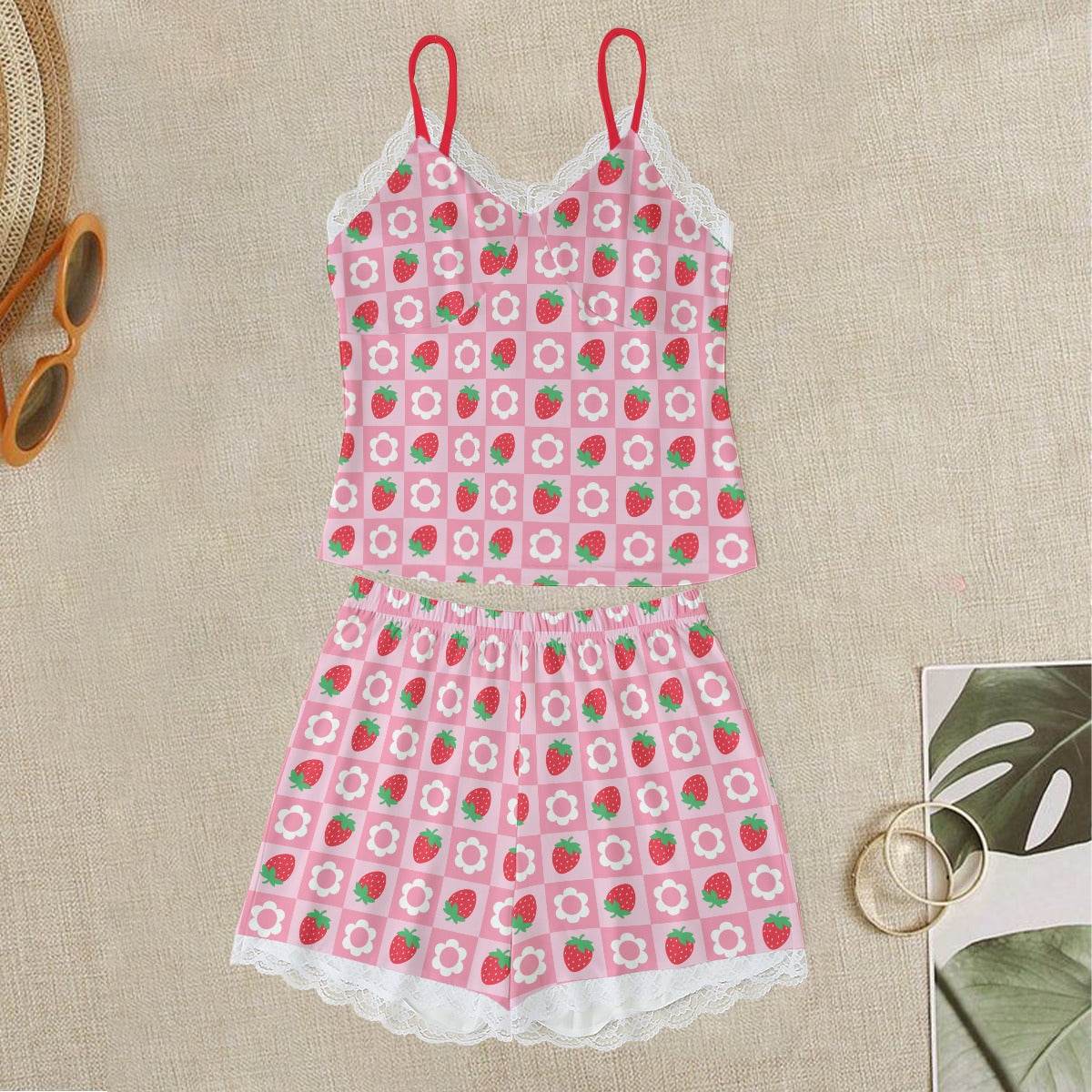 Berry Babe Cami Jammies - Puppy's Aesthetics