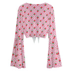 Berry Babe Knot Top - Puppy's Aesthetics