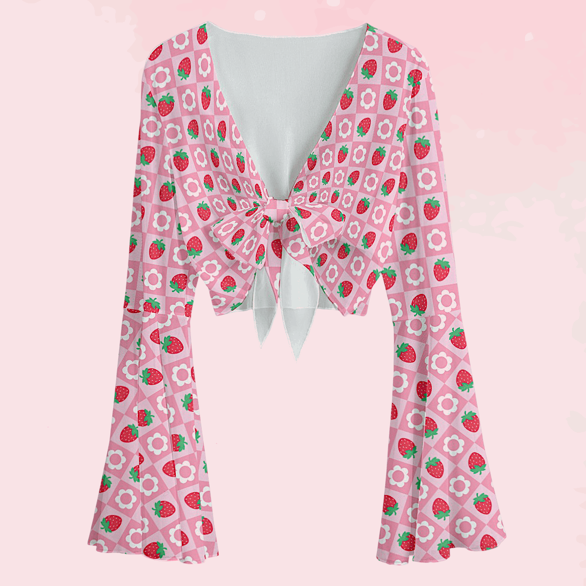 Berry Babe Knot Top - Puppy's Aesthetics