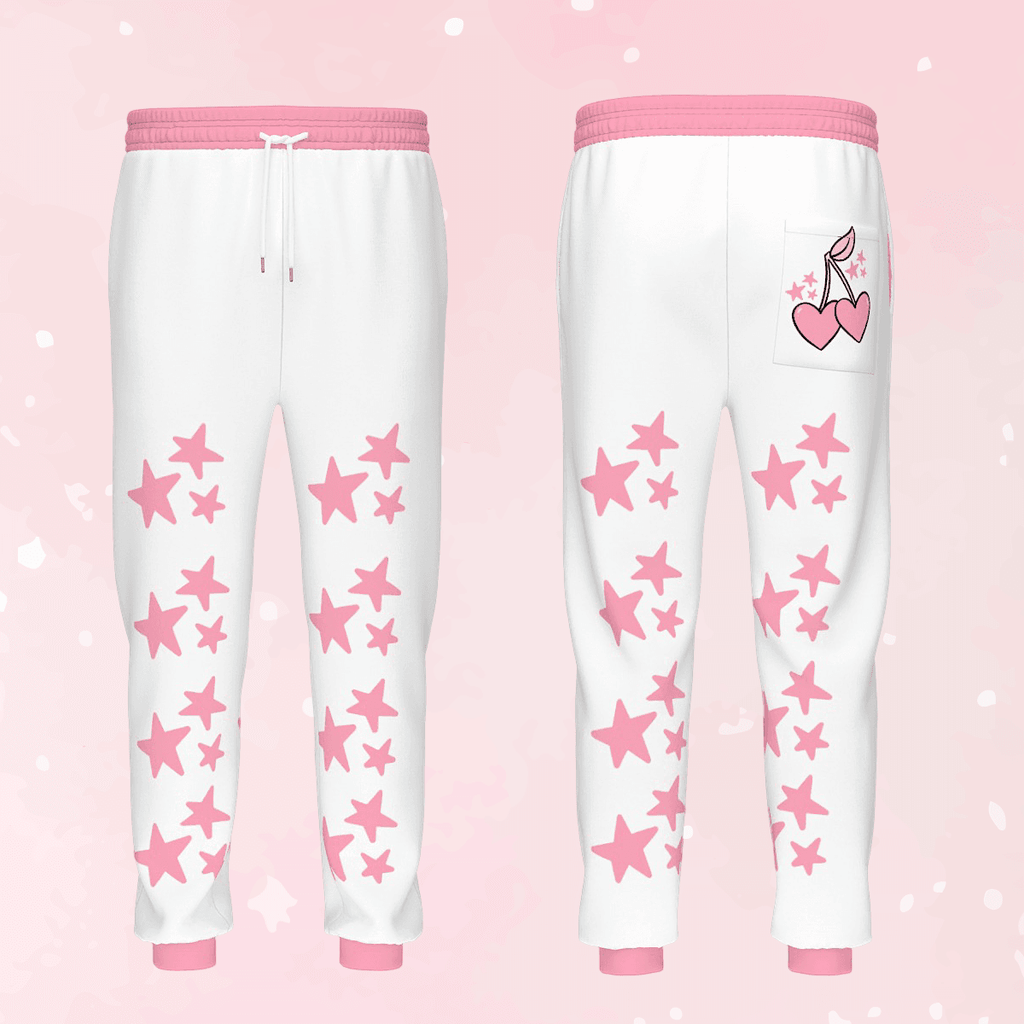 Cherry Wish Unisex Sweatpants - Puppy's Aesthetics