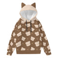 Cozy Cub Ears Unisex Hoodie - Puppy's Aesthetics