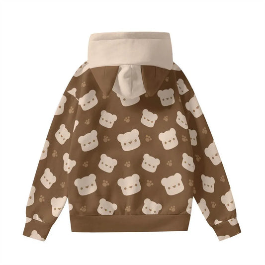 Cozy Cub Ears Unisex Hoodie - Puppy's Aesthetics