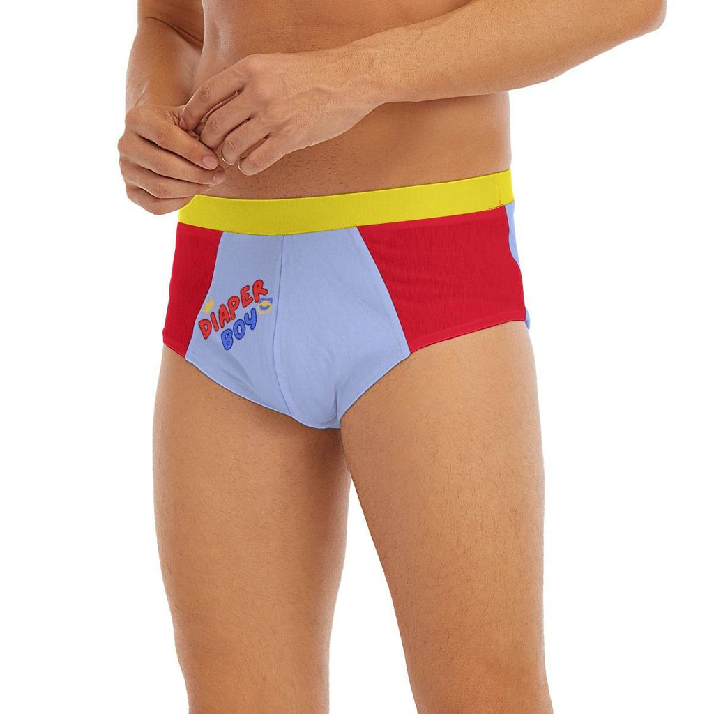 Cute Diaper Boy Briefs - Puppy's Aesthetics