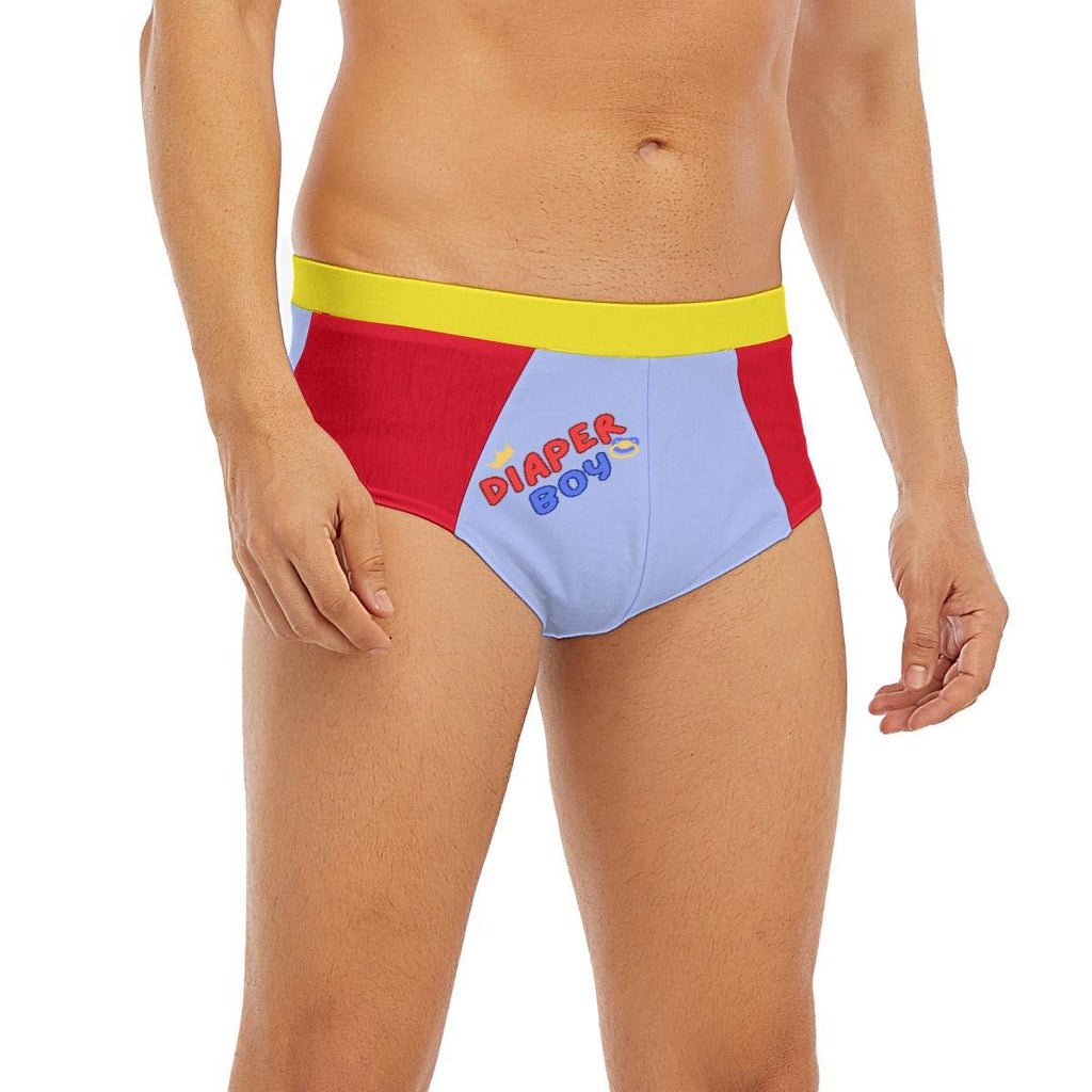 Cute Diaper Boy Briefs - Puppy's Aesthetics