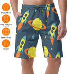 Cute Rockets Shorts - Puppy's Aesthetics