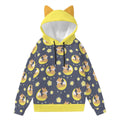 Foxy Lullaby Ears Hoodie - Puppy's Aesthetics