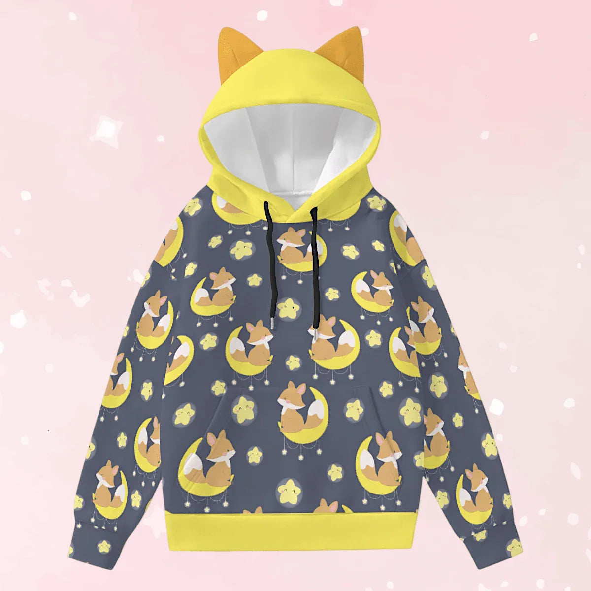 Foxy Lullaby Ears Hoodie - Puppy's Aesthetics