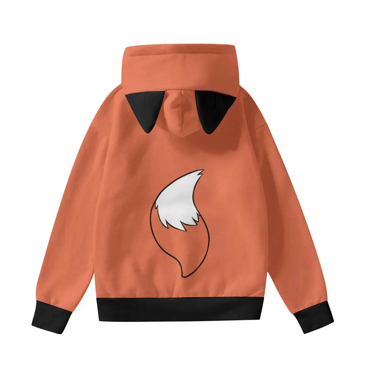 Kawaii Foxy Hoodie With Decorative Ears - Puppy's Aesthetics