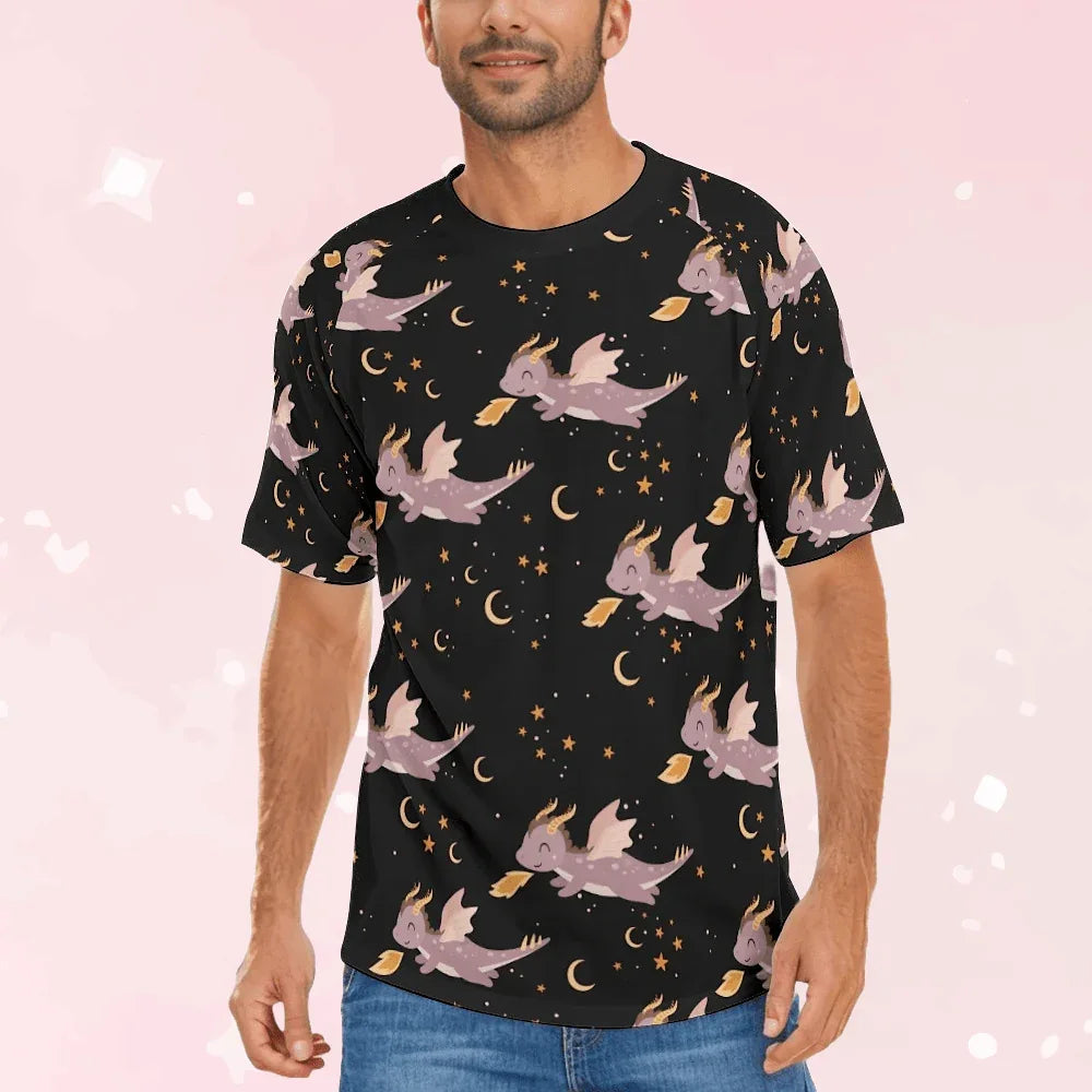 Lil Fire Dragons Graphic Tee - Puppy's Aesthetics
