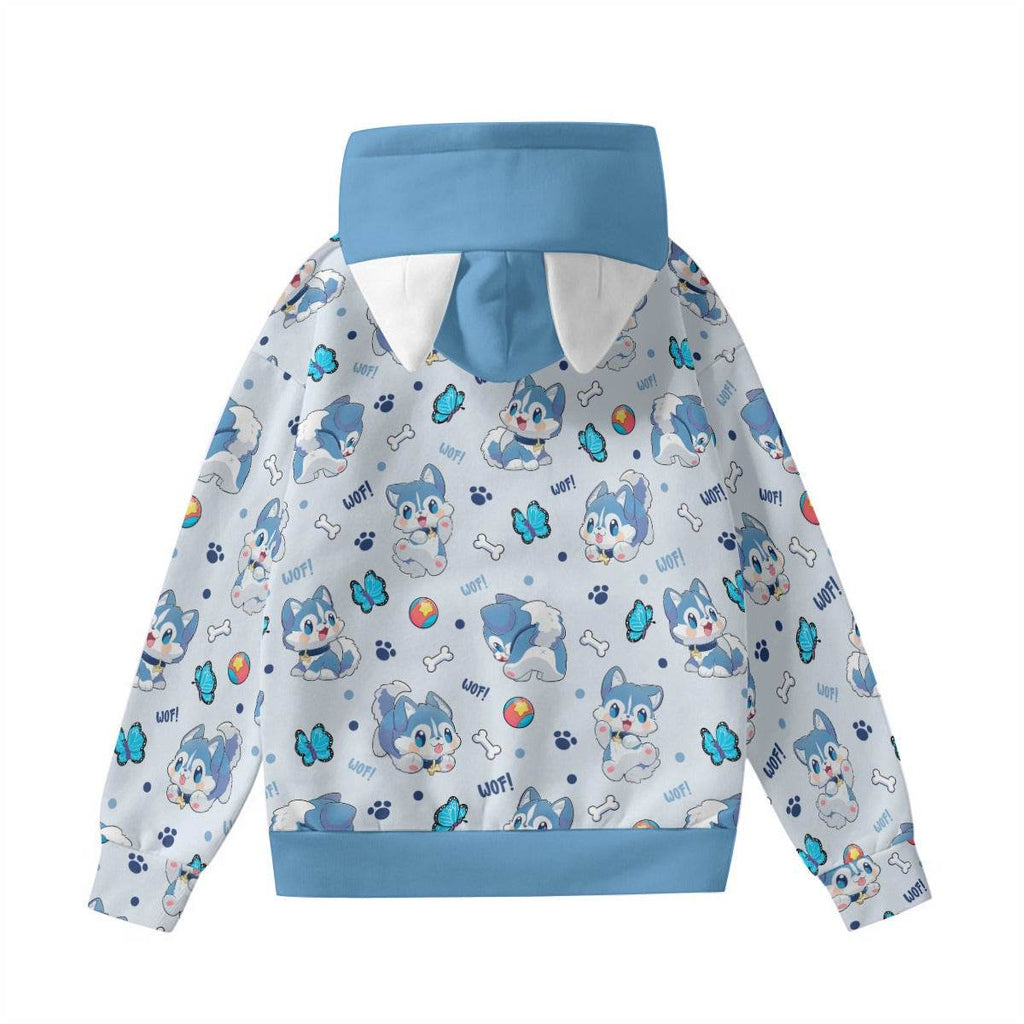 Lil Woof Ears Unisex Hoodie - Puppy's Aesthetics