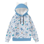 Lil Woof Ears Unisex Hoodie - Puppy's Aesthetics