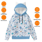 Lil Woof Ears Unisex Hoodie - Puppy's Aesthetics