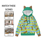 Mystery Cutie Ears Unisex Hoodie - Puppy's Aesthetics