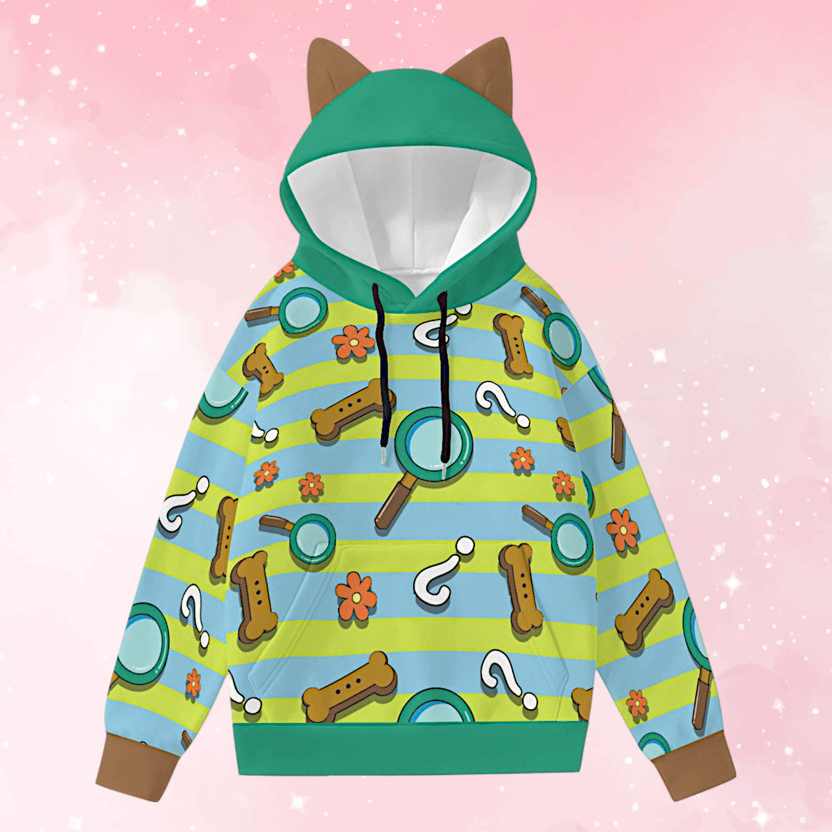 Mystery Cutie Ears Unisex Hoodie - Puppy's Aesthetics