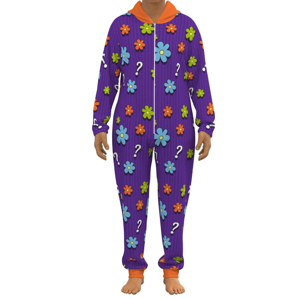 Mystery Flower Unisex CuddleSuit - Puppy's Aesthetics