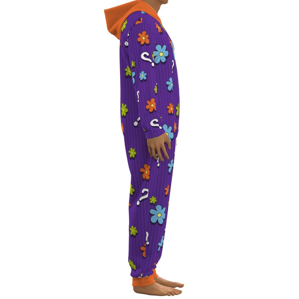Mystery Flower Unisex CuddleSuit - Puppy's Aesthetics