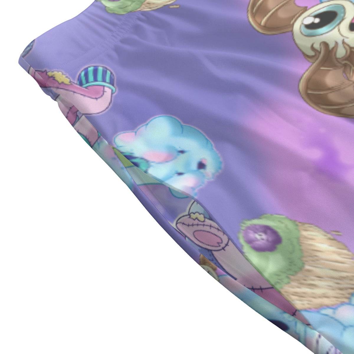 Pastel Dreamycorn Skater Skirt - Puppy's Aesthetics