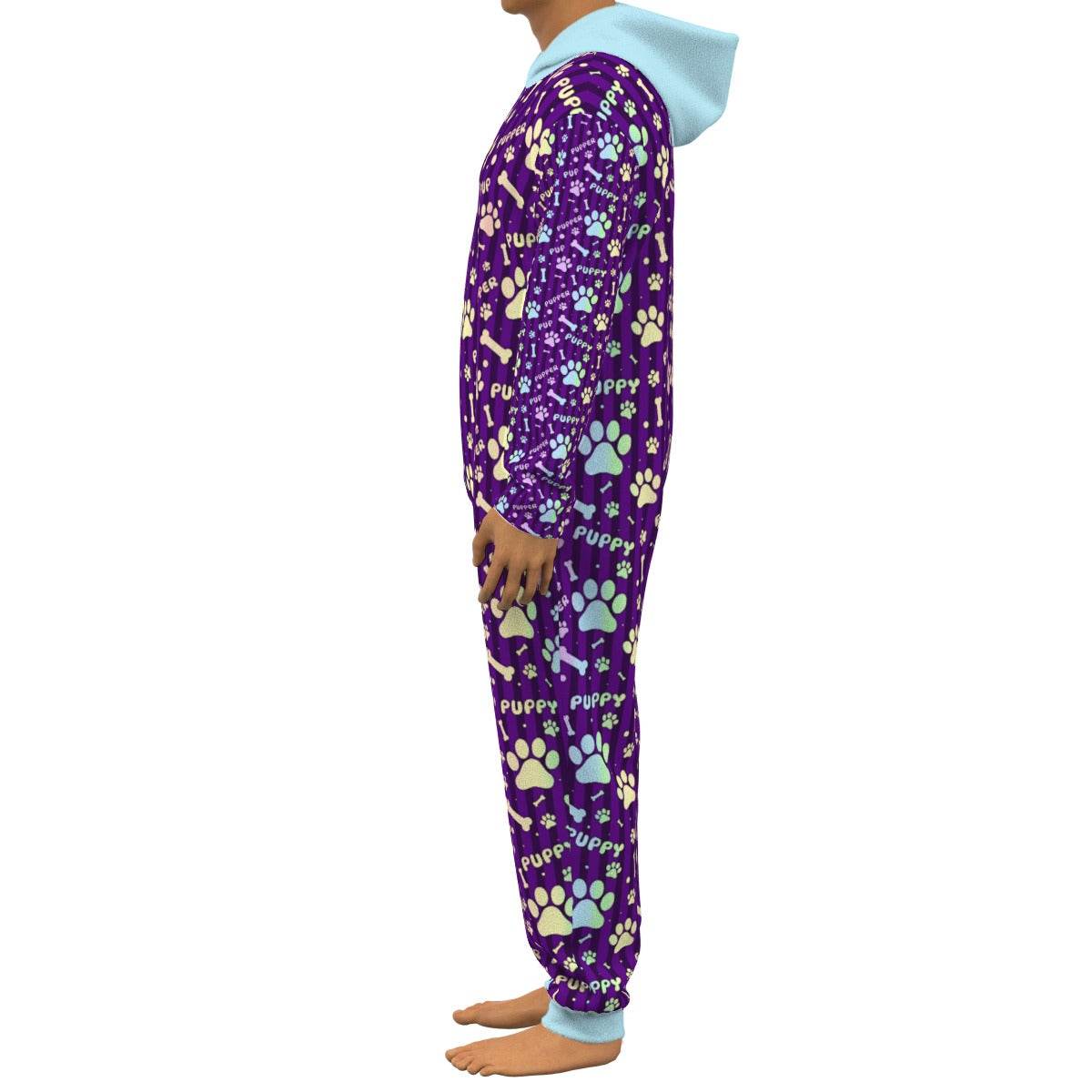 Rainbow Pup Unisex CuddleSuit - Puppy's Aesthetics