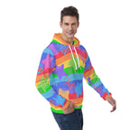 Rainbow Rush Unisex Hoodie - Puppy's Aesthetics