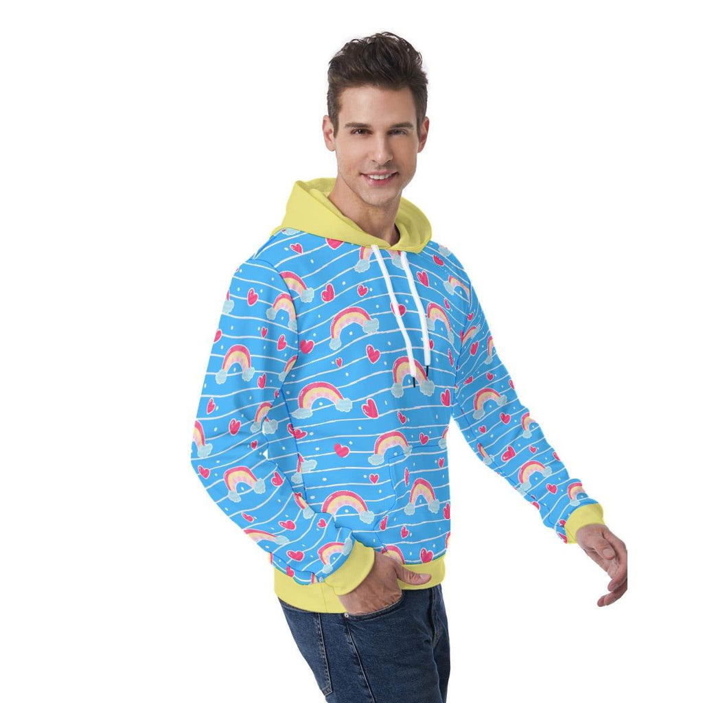 Rainbow Whimsy Unisex Hoodie - Puppy's Aesthetics