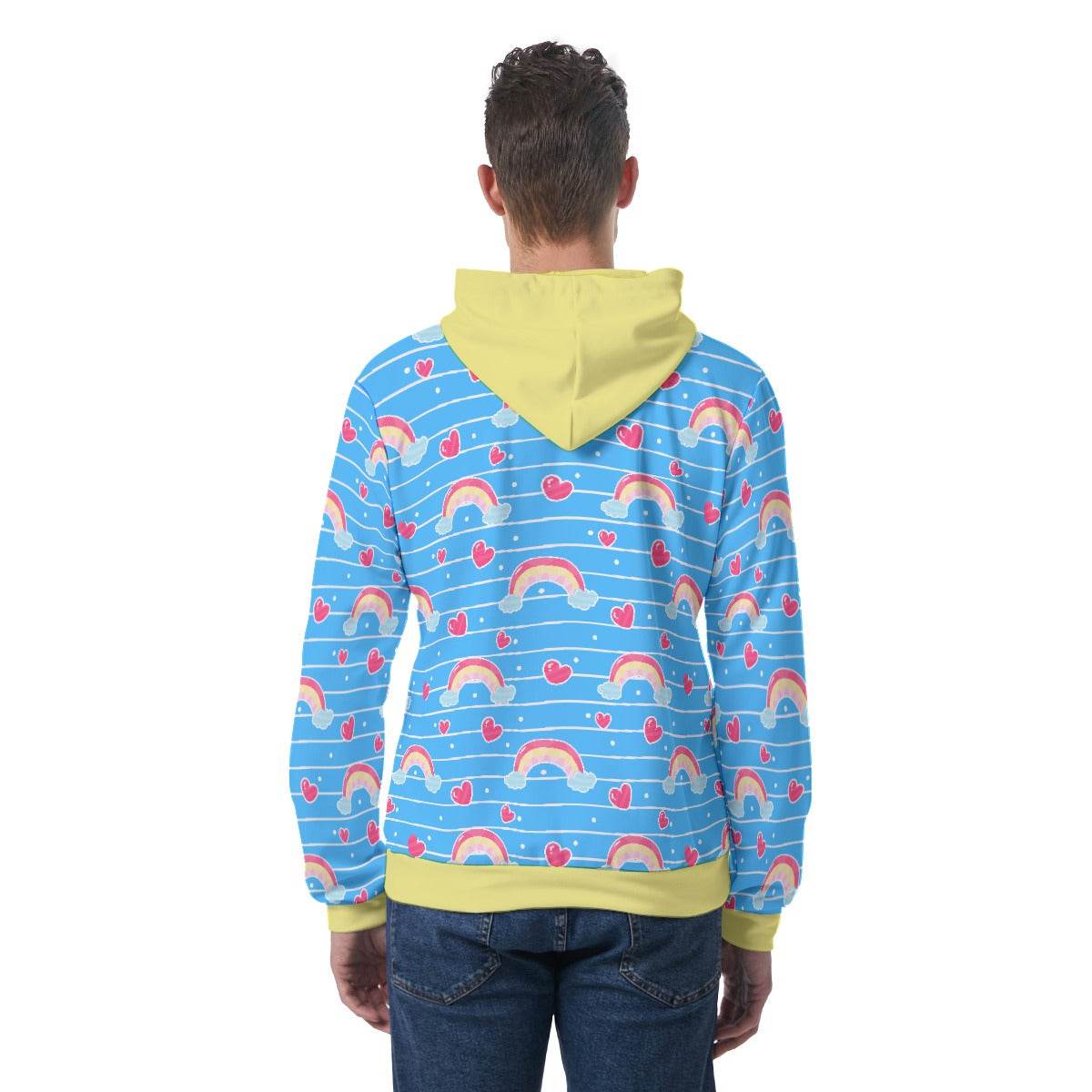 Rainbow Whimsy Unisex Hoodie - Puppy's Aesthetics