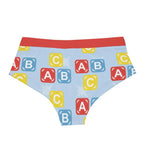 Red ABC Briefs - Puppy's Aesthetics