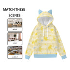 Royal Bumbles Unisex Cat Ears Hoodie - Puppy's Aesthetics