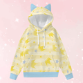 Royal Bumbles Unisex Cat Ears Hoodie - Puppy's Aesthetics