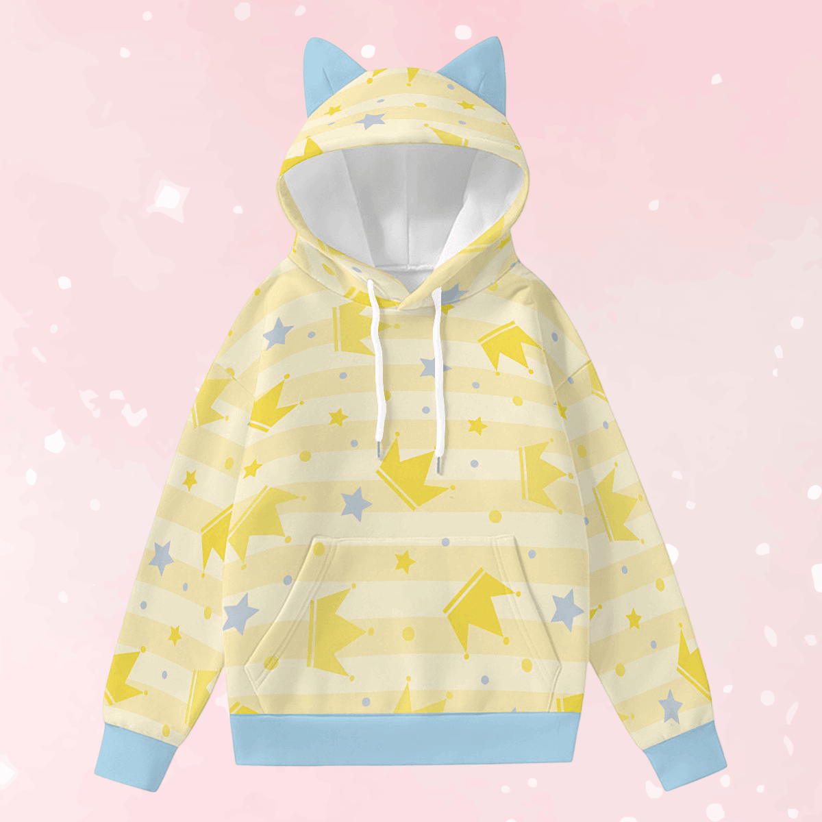 Royal Bumbles Unisex Cat Ears Hoodie - Puppy's Aesthetics