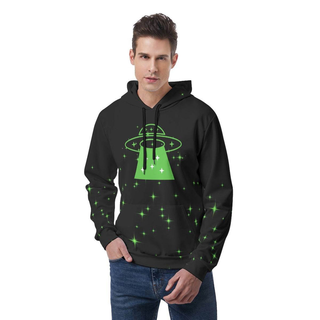 Stars & Saucer Unisex Hoodie - Puppy's Aesthetics