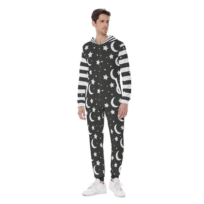 Sweet Dreams Dark Hooded Sleeper - Puppy's Aesthetics