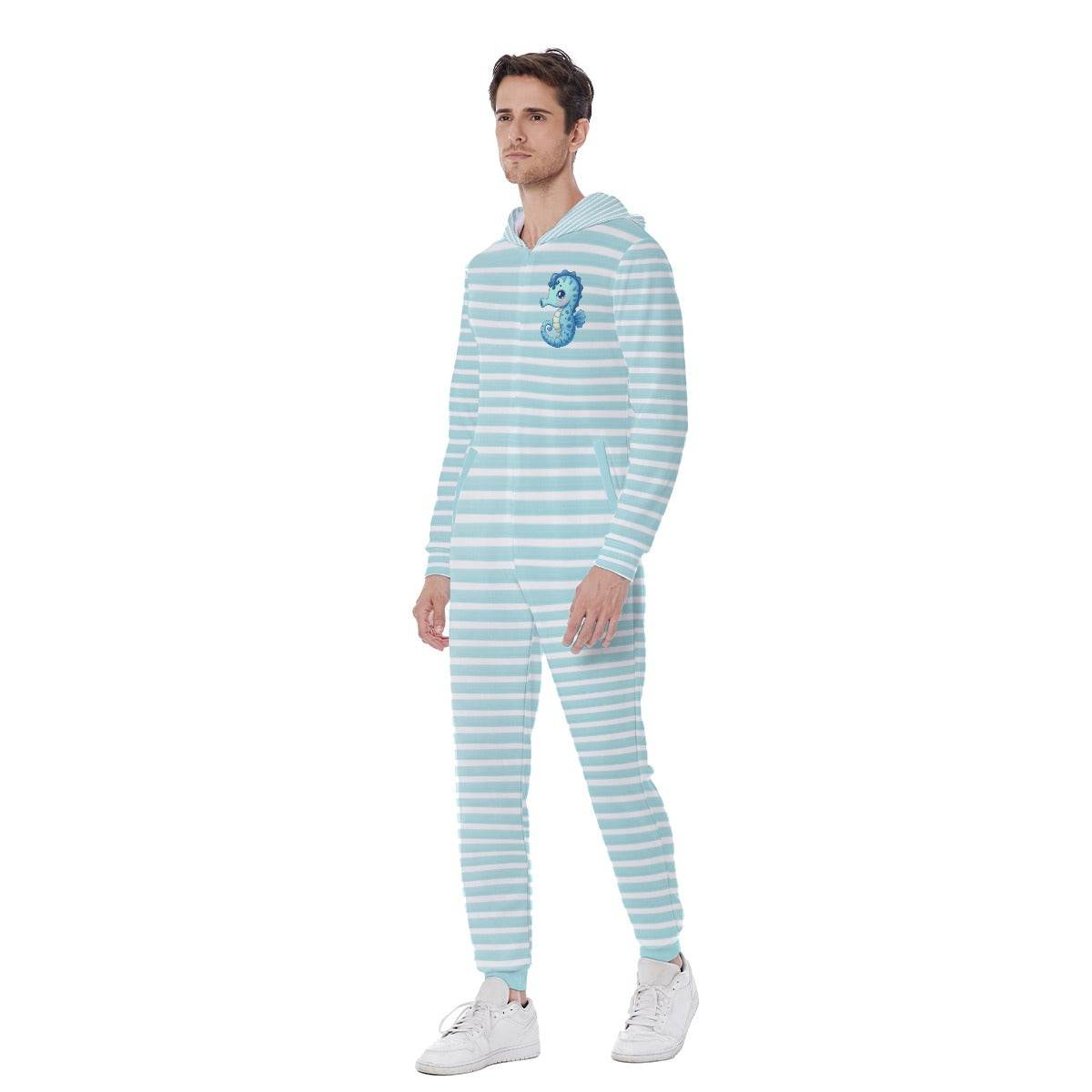 Sweet Lil Seahorse Hooded Pajamas - Puppy's Aesthetics