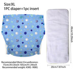 Cute Ice Silk ABDL Cloth Diapers (Colors) - Puppy's Aesthetics