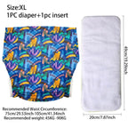 Cute Ice Silk ABDL Cloth Diapers (Colors) - Puppy's Aesthetics